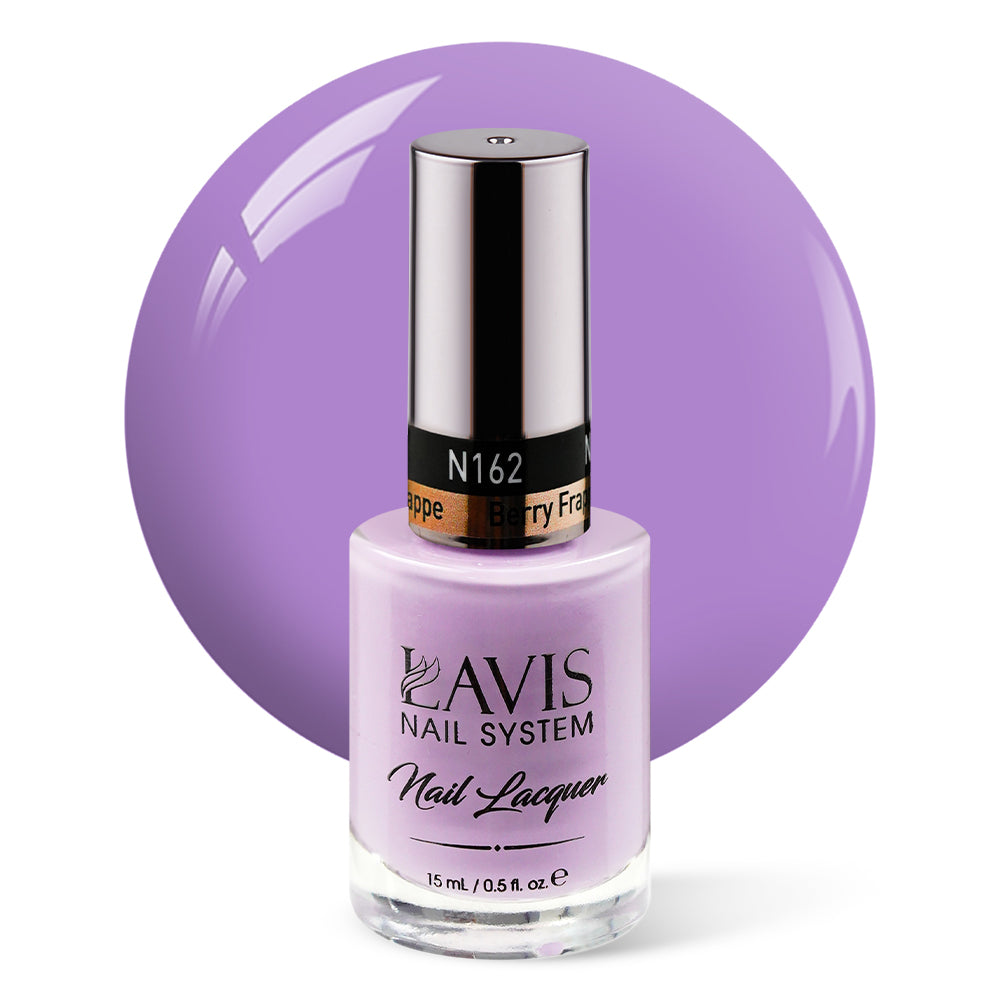 LAVIS Nail Lacquer - 162 Berry Frappe - 0.5oz