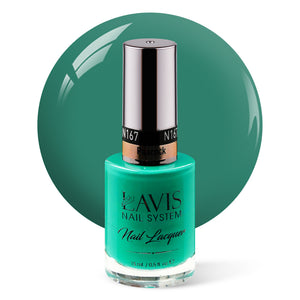 LAVIS Nail Lacquer - 167 Peacock - 0.5oz