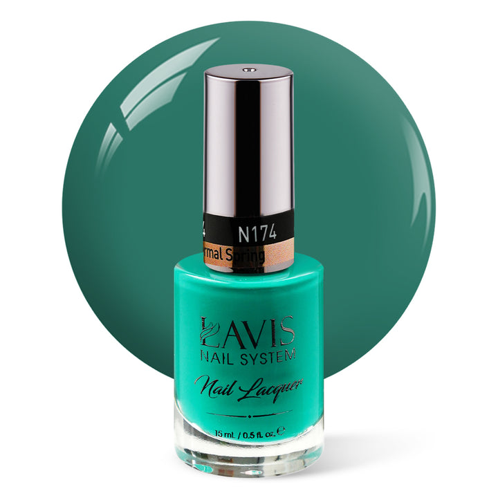 LAVIS Nail Lacquer - 174 Thermal Spring - 0.5oz