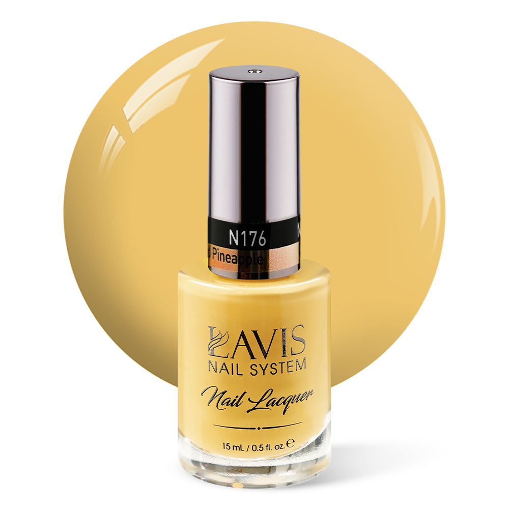 LAVIS Nail Lacquer - 176 Crushed Pineapple - 0.5oz