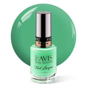 LAVIS Nail Lacquer - 182 Mint Julep - 0.5oz