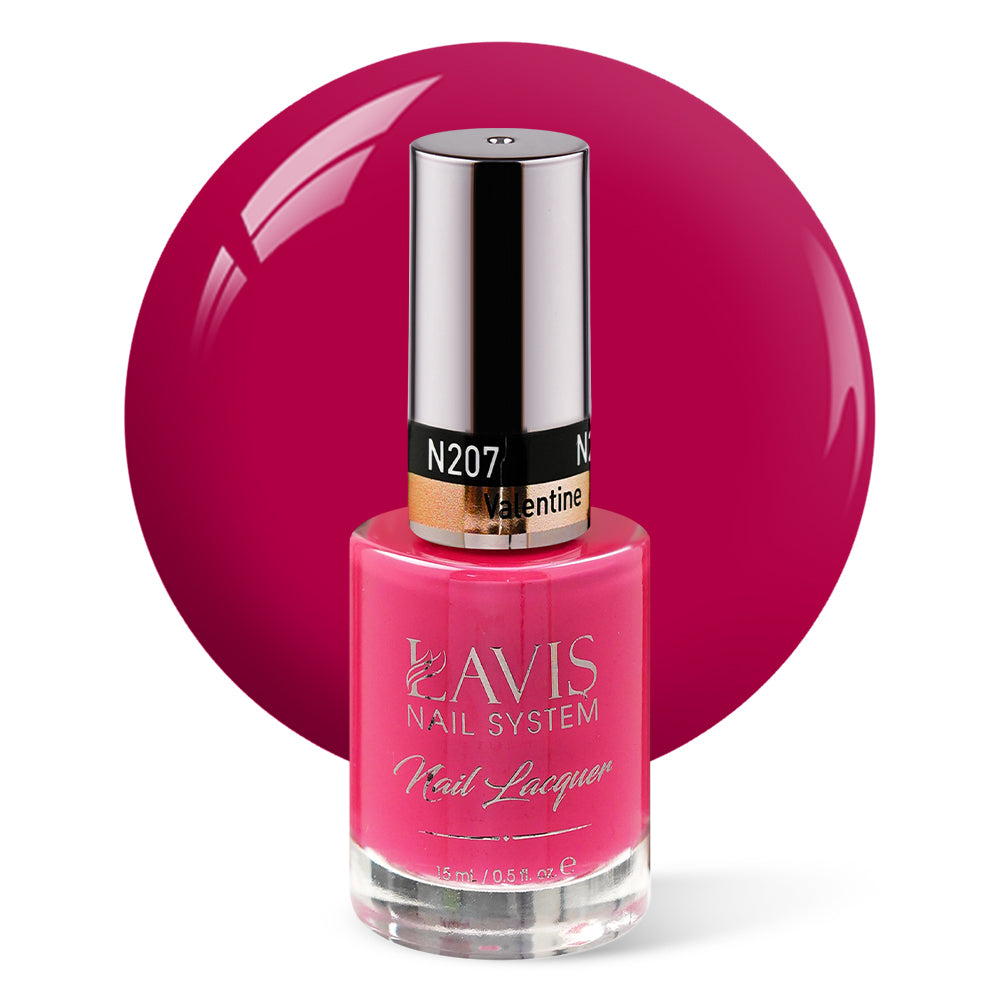 LAVIS Nail Lacquer - 207 Valentine - 0.5oz