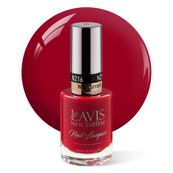 LAVIS Nail Lacquer - 216 Wild Currant - 0.5oz