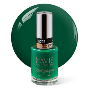 LAVIS Nail Lacquer - 225 Evergreens - 0.5oz