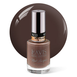 LAVIS Nail Lacquer - 233 Wild Mustang - 0.5oz