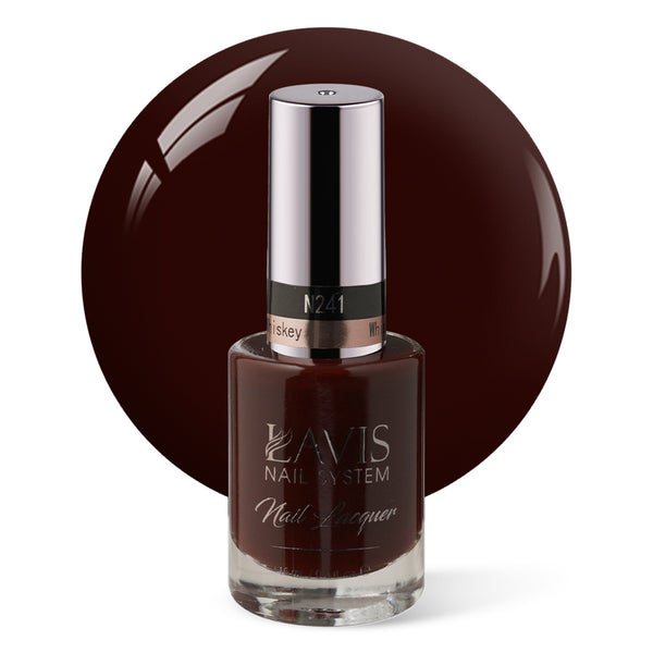 LAVIS Nail Lacquer - 241 Whiskey - 0.5oz