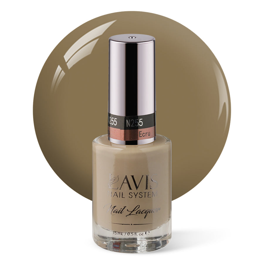 LAVIS Nail Lacquer - 255 Ecru - 0.5oz