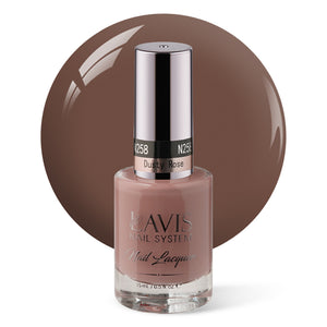 LAVIS Nail Lacquer - 258 Dusty Rose - 0.5oz