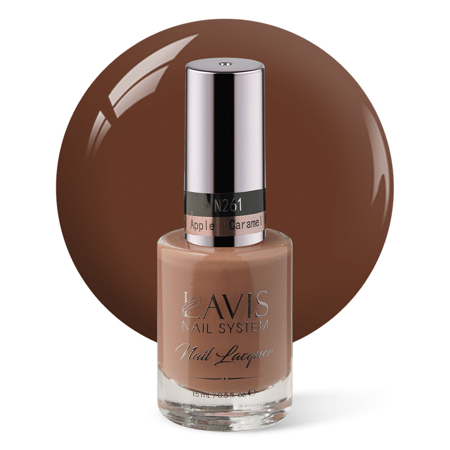 LAVIS Nail Lacquer - 261 Caramel Apple - 0.5oz