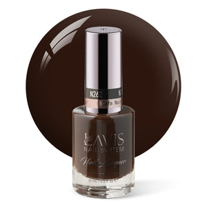 LAVIS Nail Lacquer - 262 Cafe Noir - 0.5oz