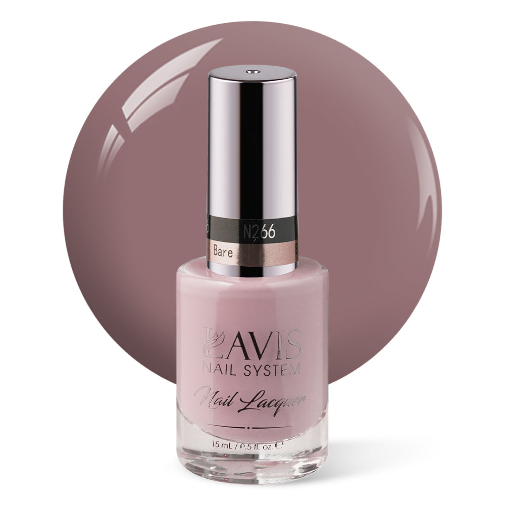 LAVIS Nail Lacquer - 266 Bare - 0.5oz