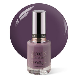 LAVIS Nail Lacquer - 270 Veri Berri - 0.5oz