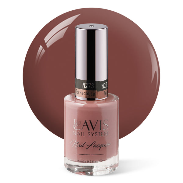 LAVIS Nail Lacquer - 273 Terracotta - 0.5oz