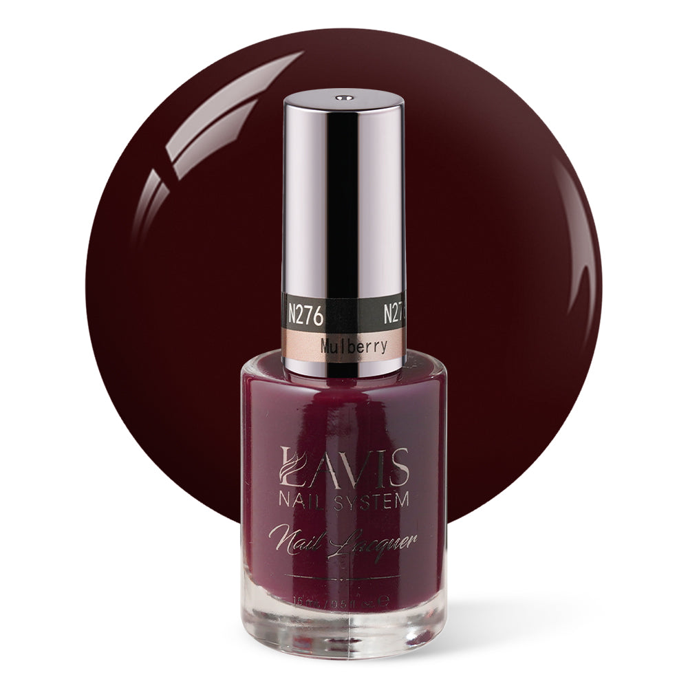 LAVIS Nail Lacquer - 276 Mulberry - 0.5oz