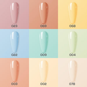  9 Lavis Holiday Gel Nail Polish Collection - SWEET TALK - 002; 003; 004; 009; 022; 023; 068; 069; 078 by LAVIS NAILS sold by DTK Nail Supply