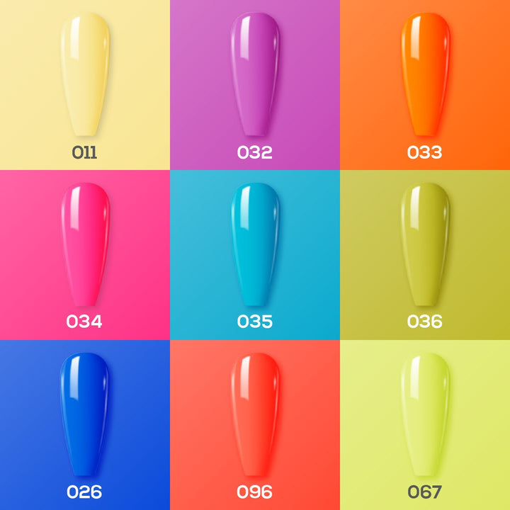 WHEN IN TOKYO - Lavis Holiday Gel Nail Polish Collection: 011, 026, 032, 033, 034, 035, 036, 067, 096