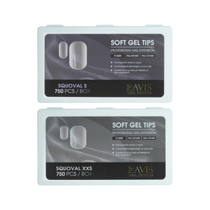 LAVIS Squoval - Soft Gel Tips