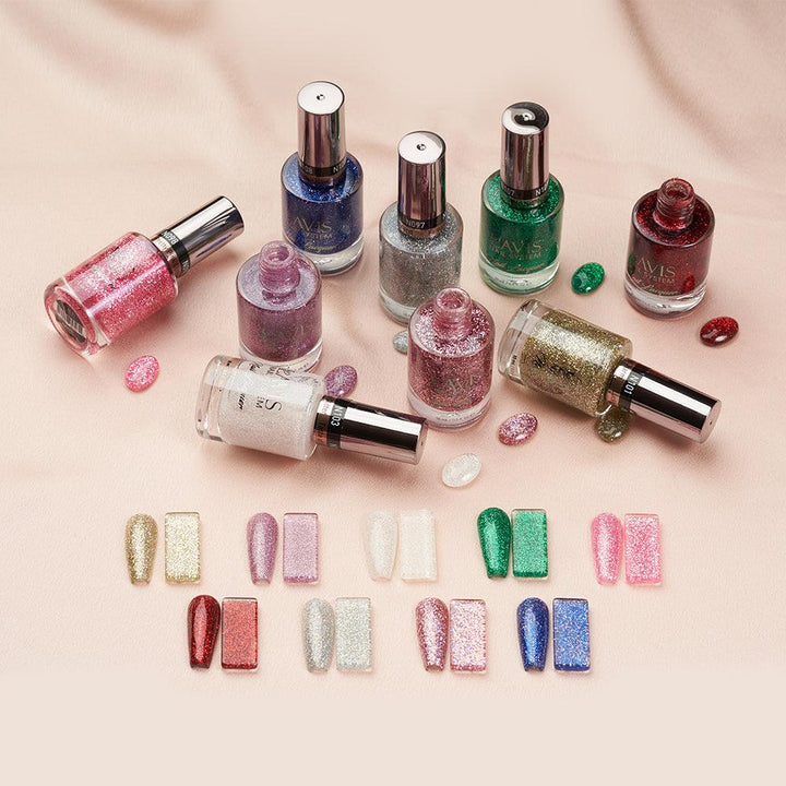  9 Lavis Holiday Gel Nail Polish Collection - SUNSET PARTY - 097; 098; 099; 101; 103; 104; 106; 107; 108 by LAVIS NAILS sold by DTK Nail Supply