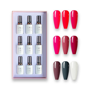 WINE OBSESSION - Lavis Holiday Gel Nail Polish Collection: 012, 016, 027, 031, 042, 058, 061, 091, 092