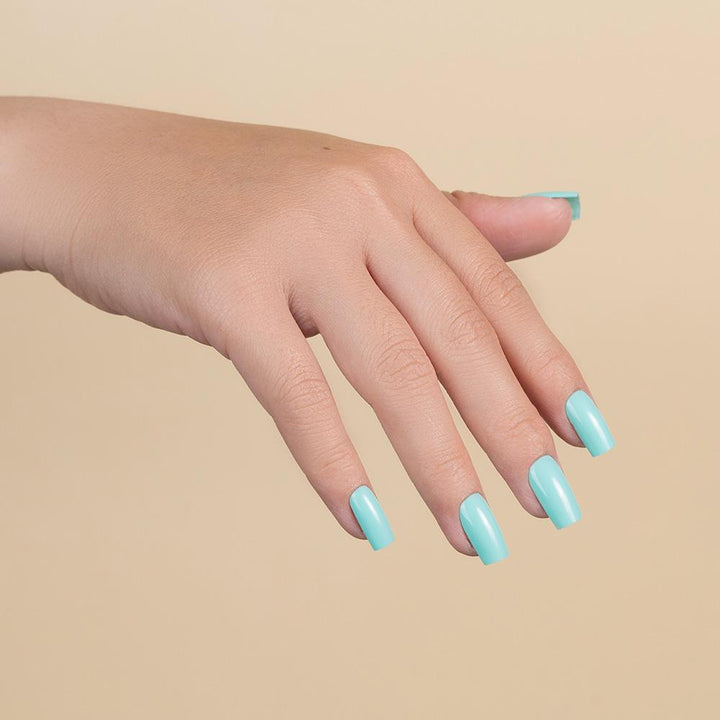 LDS Blue Mint Dipping Powder Nail Colors - 001 Breakfast at Tiffany's