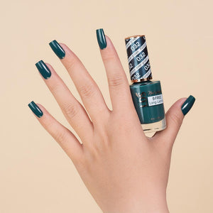 LDS 3 in 1 - 032 Forest-Ever Green - Dip (1oz), Gel & Lacquer Matching