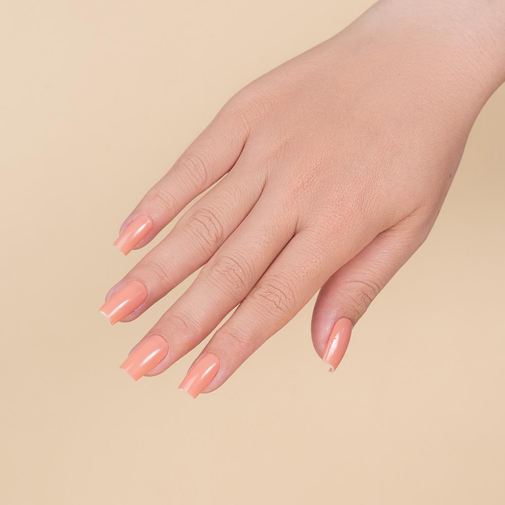 LDS Orange Coral Dipping Powder Nail Colors - 035 Bittersweet