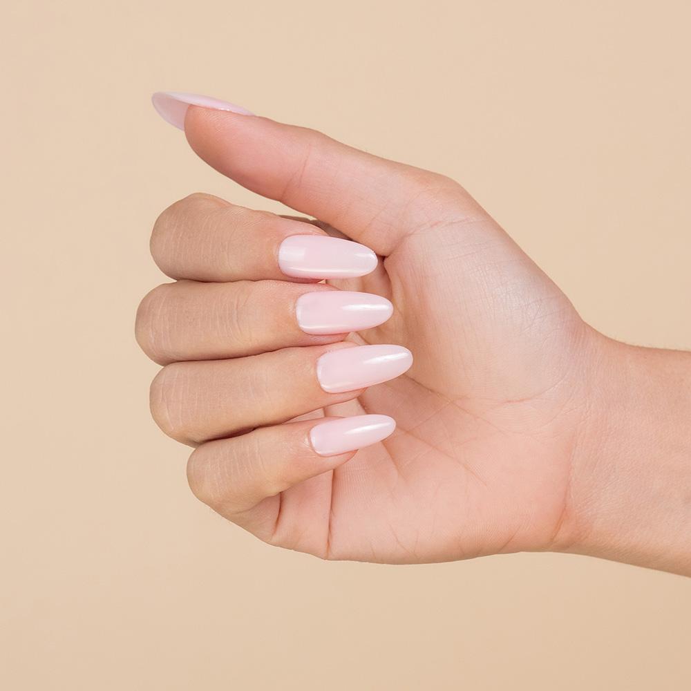 LDS Neutral Pink Beige Dipping Powder Nail Colors - 050 Ladyfingers