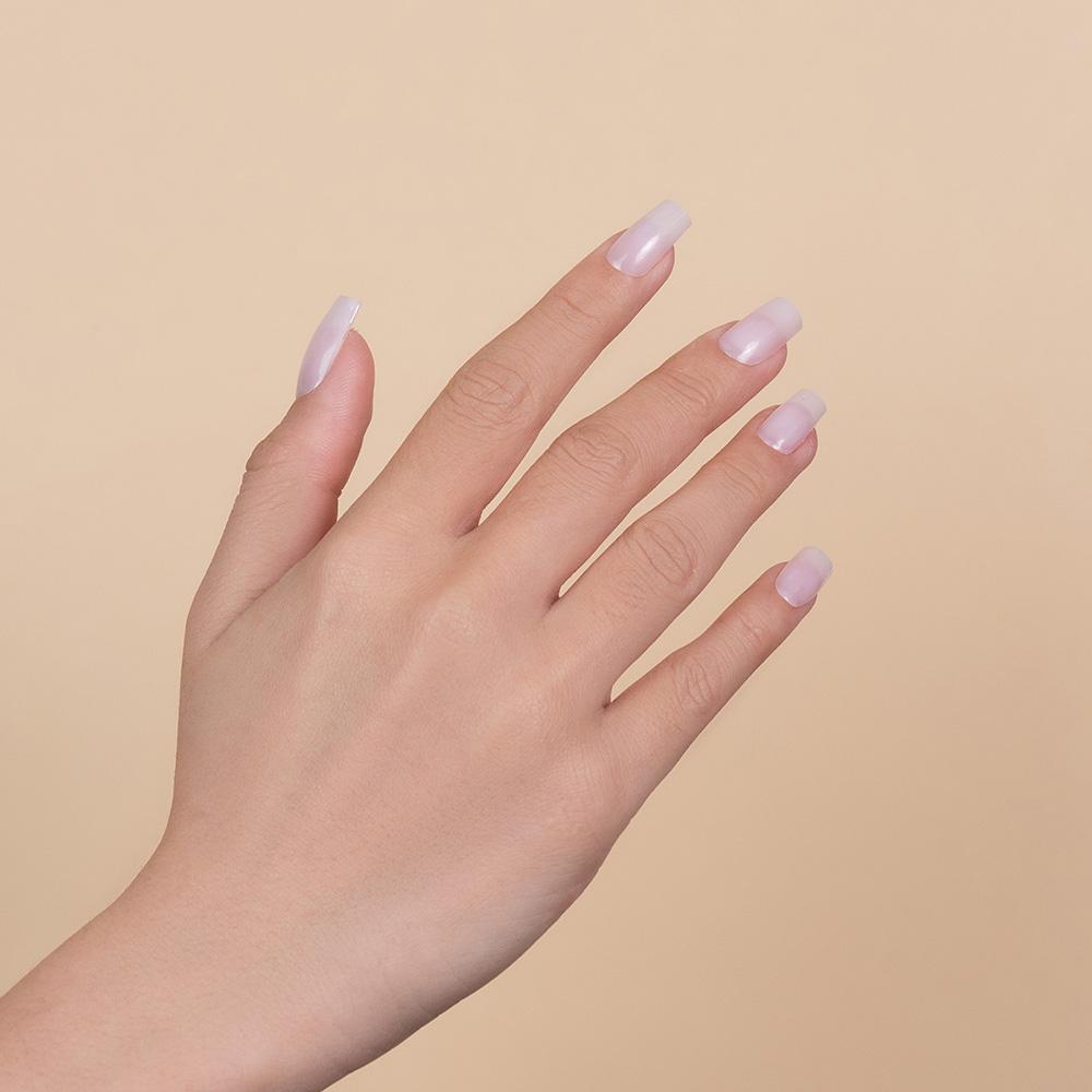 LDS Neutral Beige Dipping Powder Nail Colors - 051 Pinky Pink