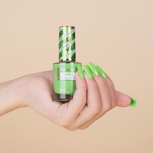 LDS 102 In The Lime Light - LDS Gel Polish & Matching Nail Lacquer Duo Set - 0.5oz