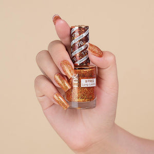 LDS 176 Autumn Russet - LDS Gel Polish & Matching Nail Lacquer Duo Set - 0.5oz