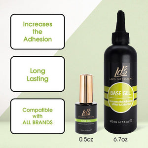 LDS Gel & Matching Lacquer Starter Kit : 085, 086, 087, 088, 089, 090, Base,Top & Strengthener