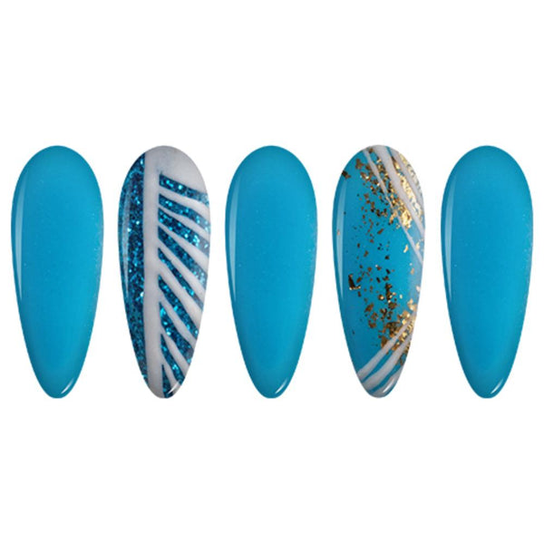 LDS D015 Aqua Blue - Dipping Powder Color 1oz