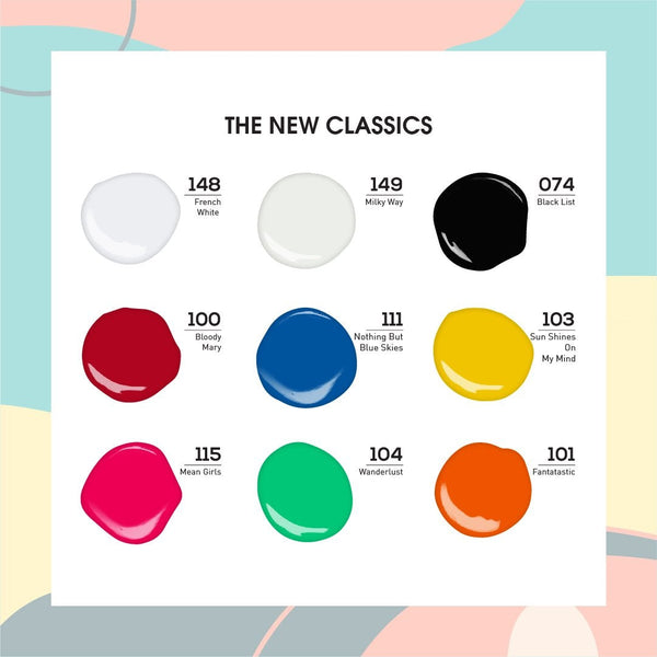 THE NEW CLASSICS - LDS Holiday Nail Lacquer Collection: 074, 100, 101, 103, 104, 111, 115, 148, 149