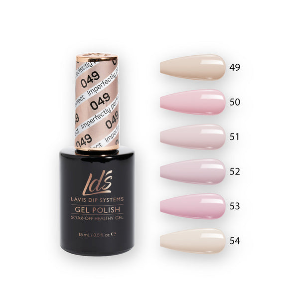 LDS Gel Color Set (6 colors): 049 to 054