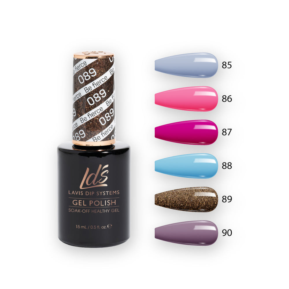 LDS Gel Color Set (6 colors): 085 to 090