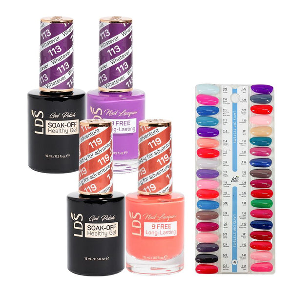 LDS Gel & Lacquer Part 4: 109-144 (36 Colors)