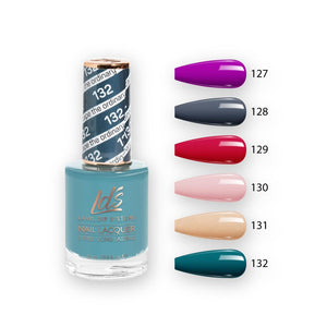 LDS Nail Lacquer Set (6 colors): 127 to 132