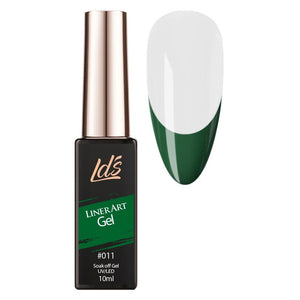 LDS - 11 (ver 2) Pine Green - Line Art Gel Nails Polish Nail Art