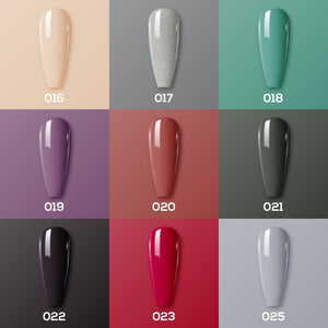 COOL VIBES - LDS Holiday Nail Lacquer Collection: 016, 017, 018, 019, 020, 021, 022, 023, 025