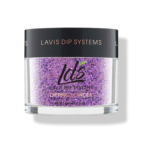 LDS Glitter Purple Dipping Powder Nail Colors - 175 Celestial