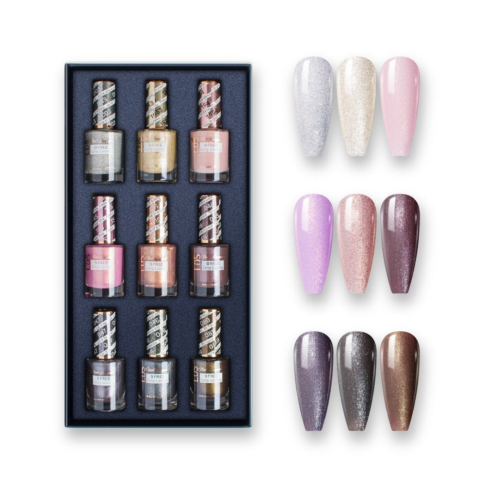 SOFT GLAM - LDS Holiday Nail Lacquer Collection: 003, 046, 047, 048, 089, 153, 154, 155, 156