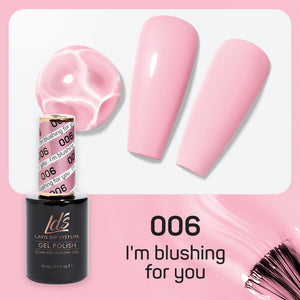 LDS 006 I'm Blushing For You - LDS Gel Polish 0.5oz