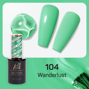 LDS 104 Wanderlust - LDS Gel Polish 0.5oz