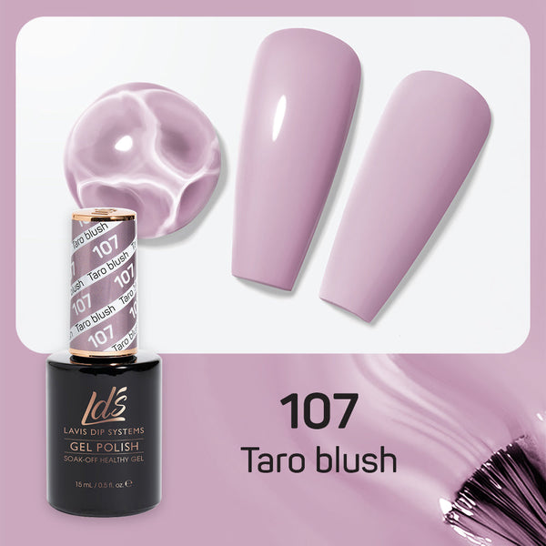 LDS 107 Taro Blush - LDS Gel Polish 0.5oz