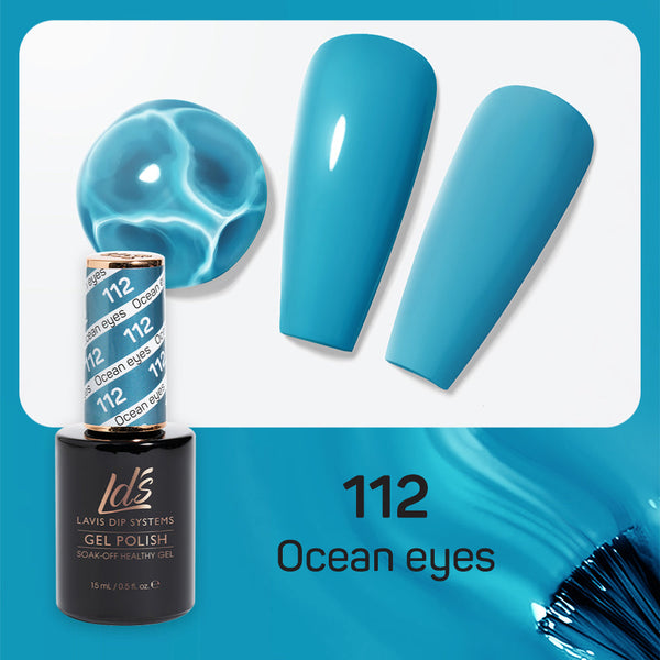 LDS 112 Ocean Eyes - LDS Gel Polish 0.5oz