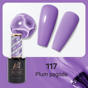 LDS 117 Plum Pagoda - LDS Gel Polish 0.5oz