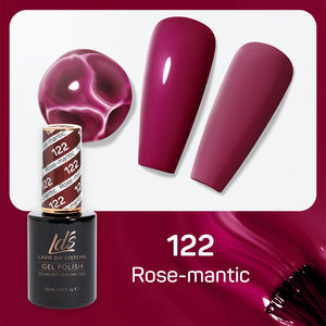 LDS 122 Rose-Mantic - LDS Gel Polish 0.5oz