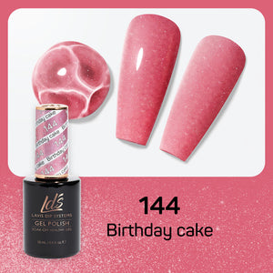 LDS 144 Birthday Cake - LDS Gel Polish 0.5oz