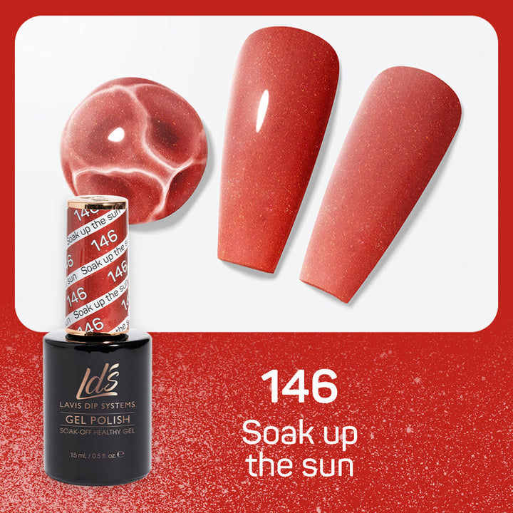 LDS 146 Soak Up The Sun - LDS Gel Polish 0.5oz