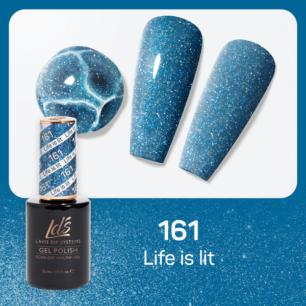 LDS 161 Life Is Lit - LDS Gel Polish 0.5oz